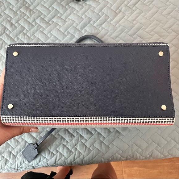 Kate Spade boardwalk stripe satchel - Picture 9 of 11